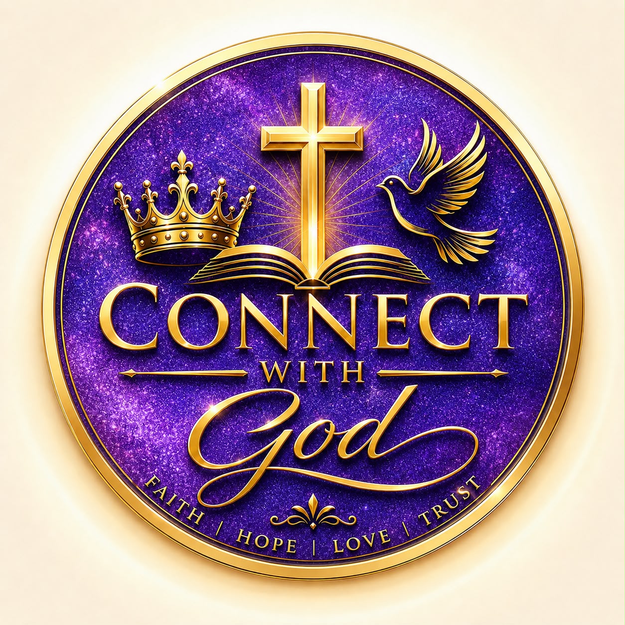 Connect With God Ministries emblem
